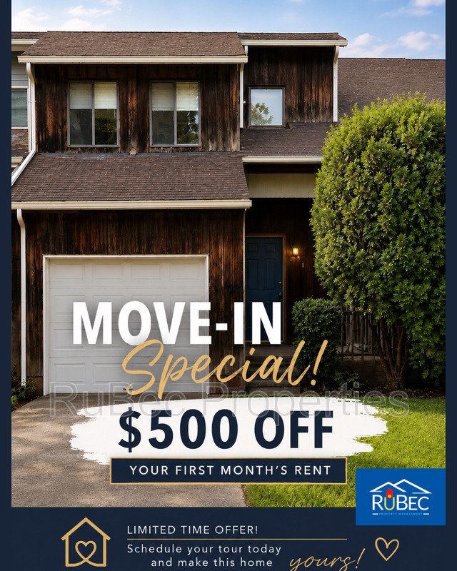 Available now! MOVE IN SPECIAL!! $500 OFF first full month. property image